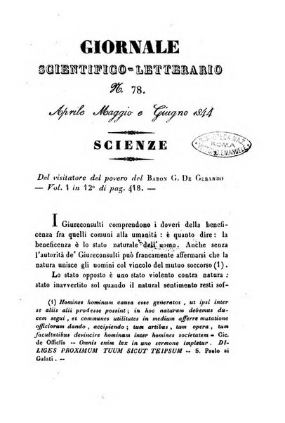 Giornale scientifico-letterario