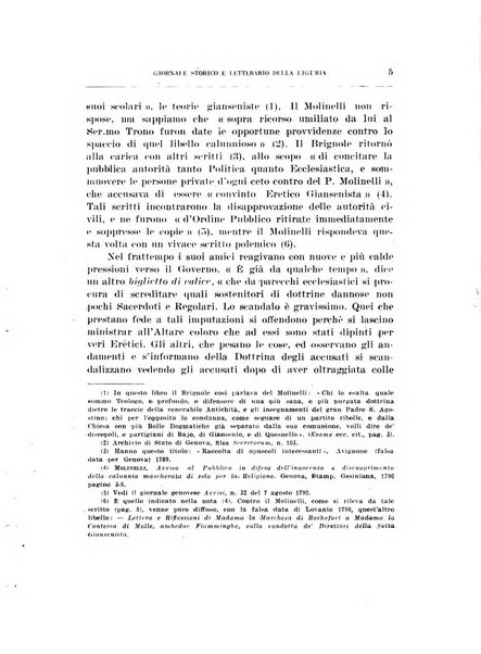 Giornale storico e letterario della Liguria