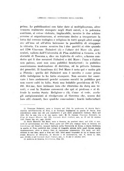 Giornale storico e letterario della Liguria