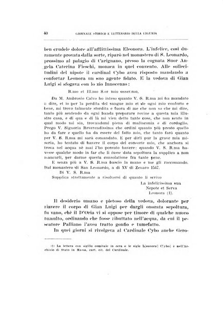 Giornale storico e letterario della Liguria