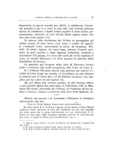 Giornale storico e letterario della Liguria