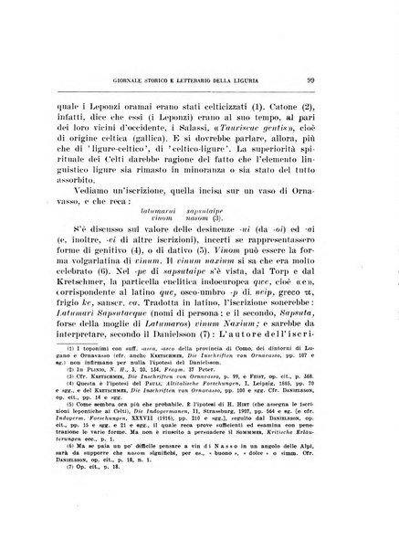 Giornale storico e letterario della Liguria