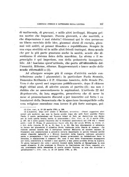 Giornale storico e letterario della Liguria