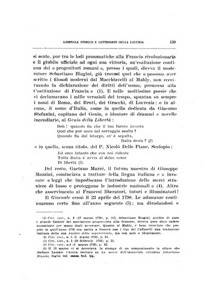 Giornale storico e letterario della Liguria