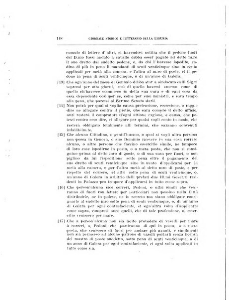 Giornale storico e letterario della Liguria