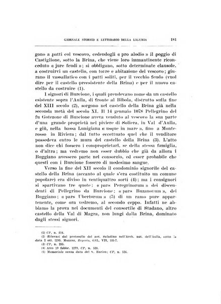 Giornale storico e letterario della Liguria