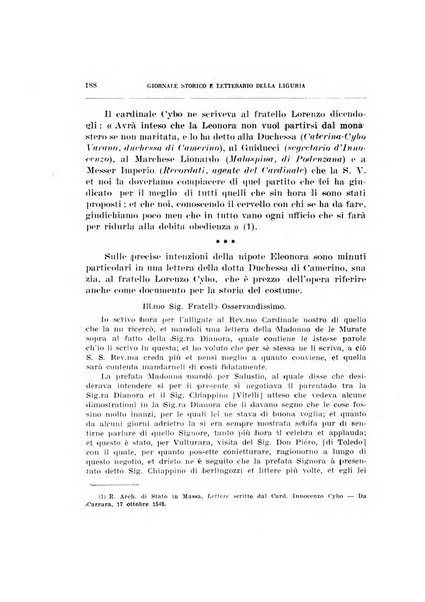 Giornale storico e letterario della Liguria