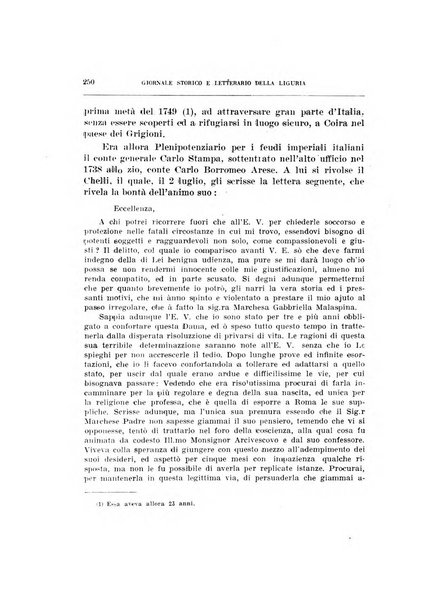 Giornale storico e letterario della Liguria