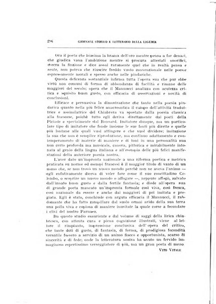 Giornale storico e letterario della Liguria