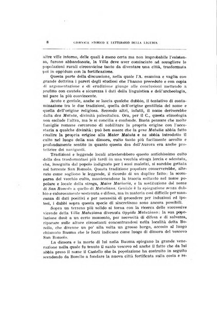 Giornale storico e letterario della Liguria