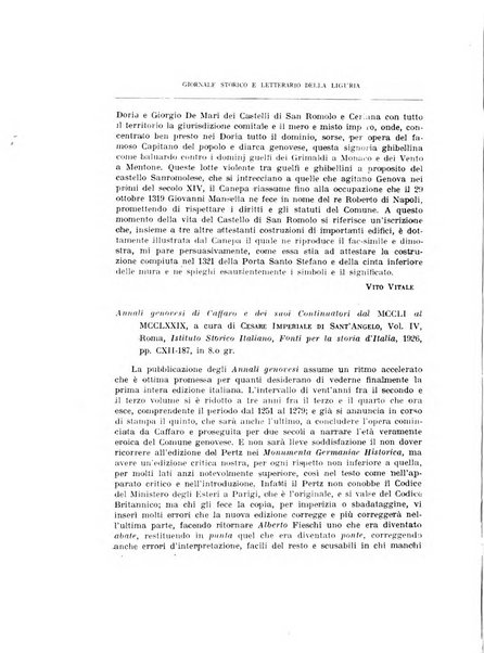 Giornale storico e letterario della Liguria