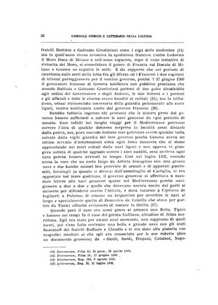 Giornale storico e letterario della Liguria