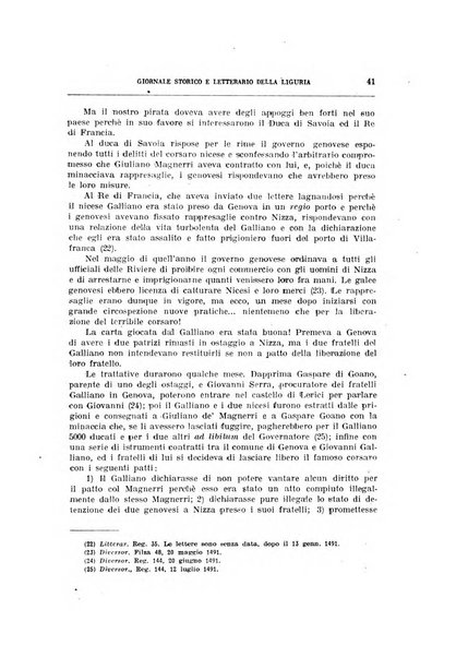 Giornale storico e letterario della Liguria