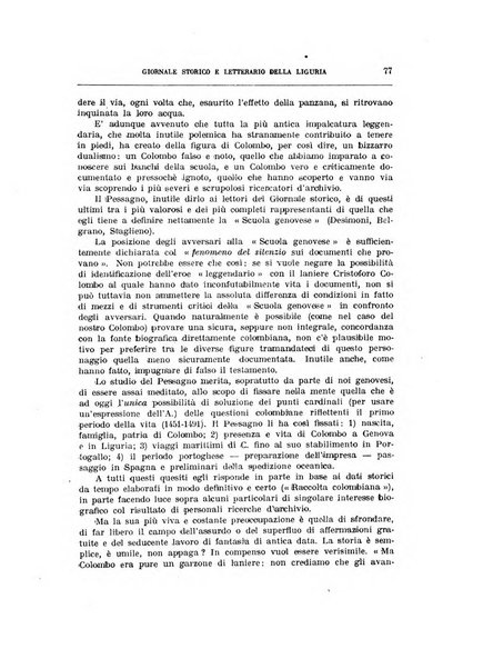 Giornale storico e letterario della Liguria