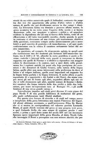 Giornale storico e letterario della Liguria