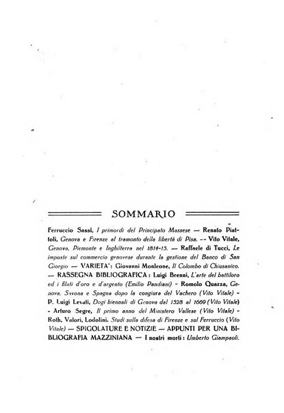 Giornale storico e letterario della Liguria