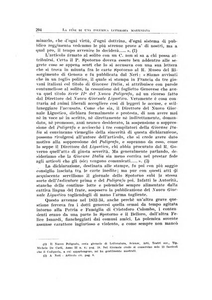 Giornale storico e letterario della Liguria