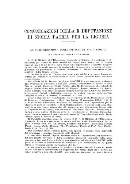 Giornale storico e letterario della Liguria