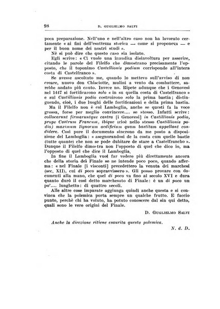 Giornale storico e letterario della Liguria