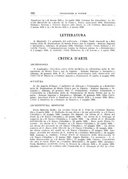 Giornale storico e letterario della Liguria