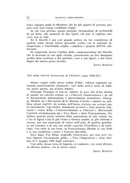 Giornale storico e letterario della Liguria