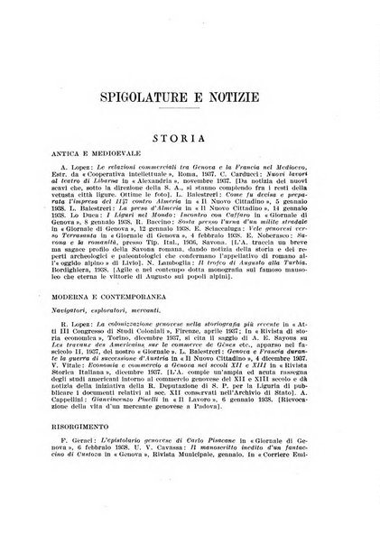 Giornale storico e letterario della Liguria