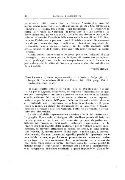 Giornale storico e letterario della Liguria