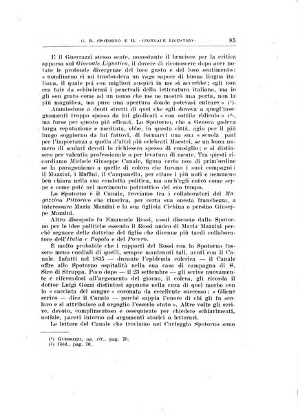 Giornale storico e letterario della Liguria