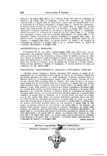 Giornale storico e letterario della Liguria