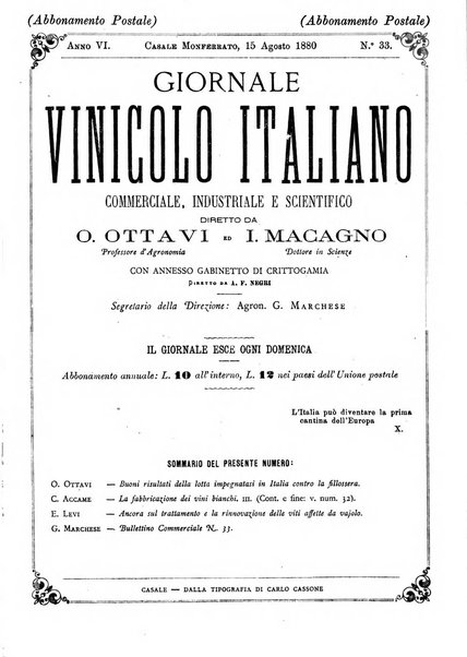 Giornale vinicolo italiano