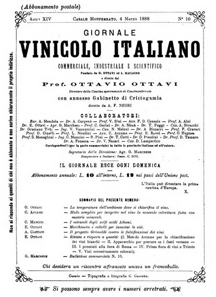 Giornale vinicolo italiano