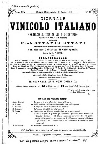 Giornale vinicolo italiano