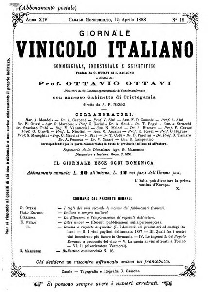 Giornale vinicolo italiano