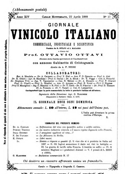 Giornale vinicolo italiano