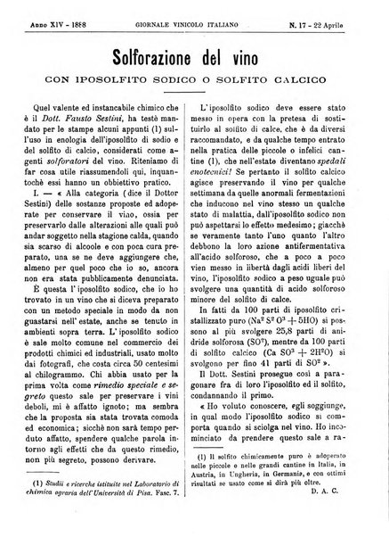 Giornale vinicolo italiano