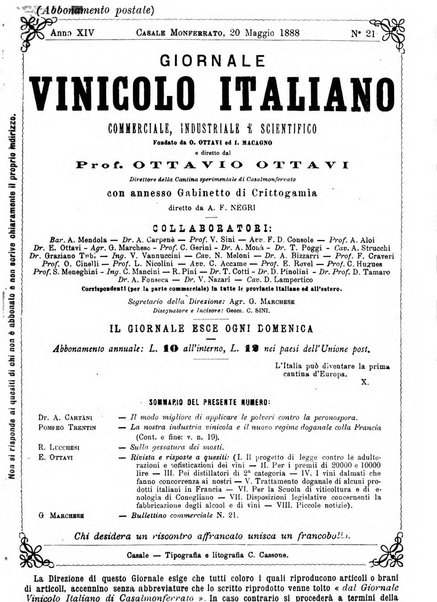 Giornale vinicolo italiano