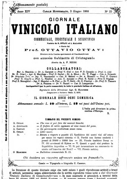 Giornale vinicolo italiano