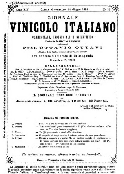 Giornale vinicolo italiano