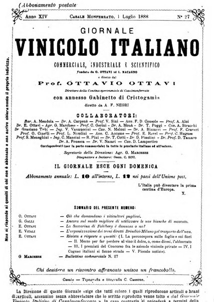 Giornale vinicolo italiano