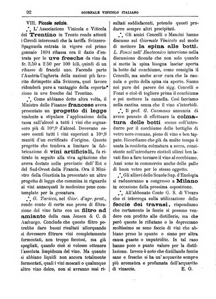 Giornale vinicolo italiano