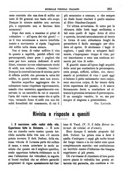 Giornale vinicolo italiano