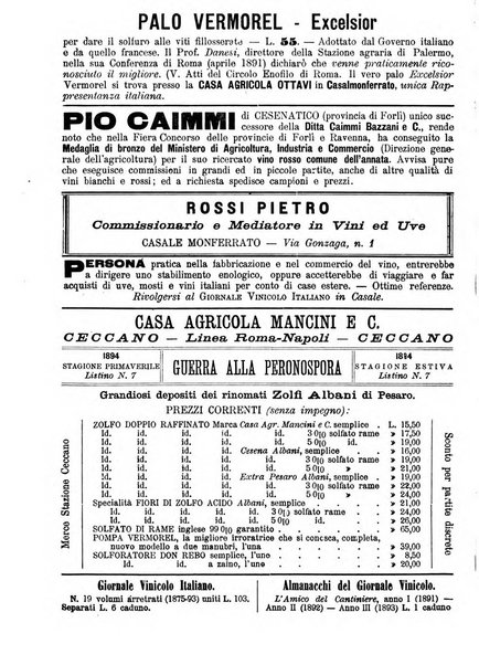 Giornale vinicolo italiano