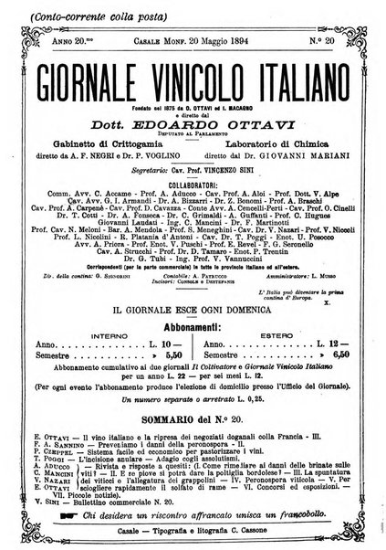 Giornale vinicolo italiano