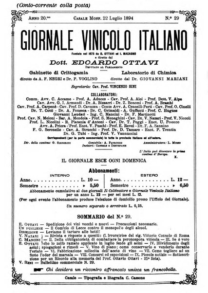 Giornale vinicolo italiano