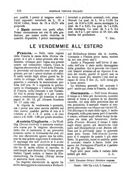 Giornale vinicolo italiano