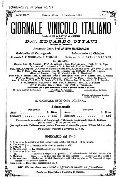 Giornale vinicolo italiano