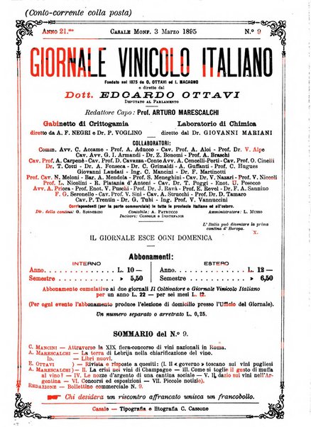 Giornale vinicolo italiano