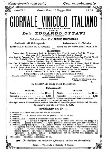 Giornale vinicolo italiano