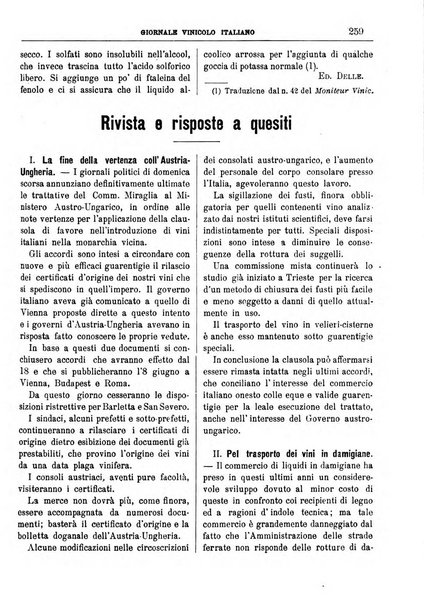 Giornale vinicolo italiano