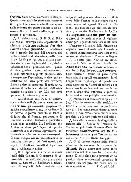 Giornale vinicolo italiano